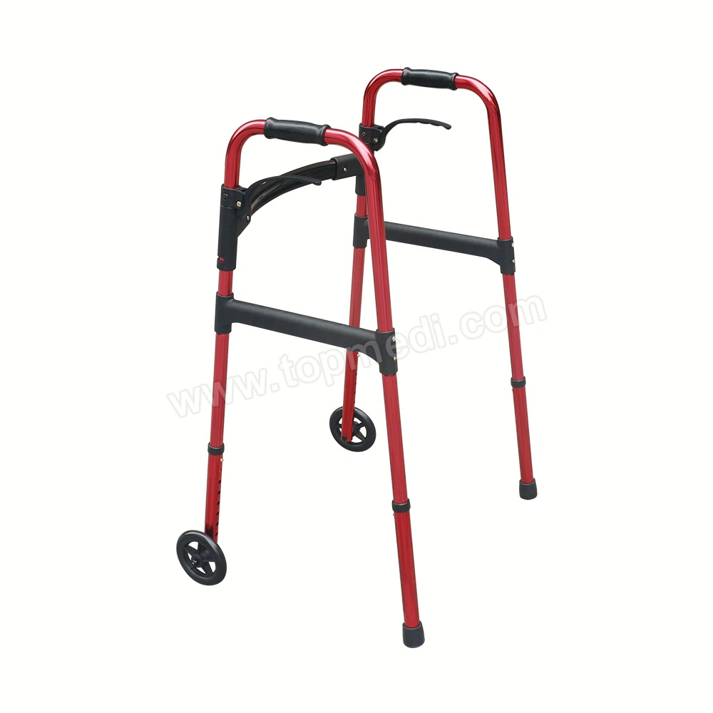 Quick Folding Small Size Medical Aids Walkers Small Fit for as a Gift to The Elderly
