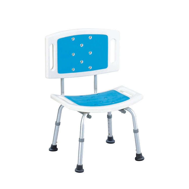 Foldable Aluminum Frame Shower Chair Bath Bench for Diable