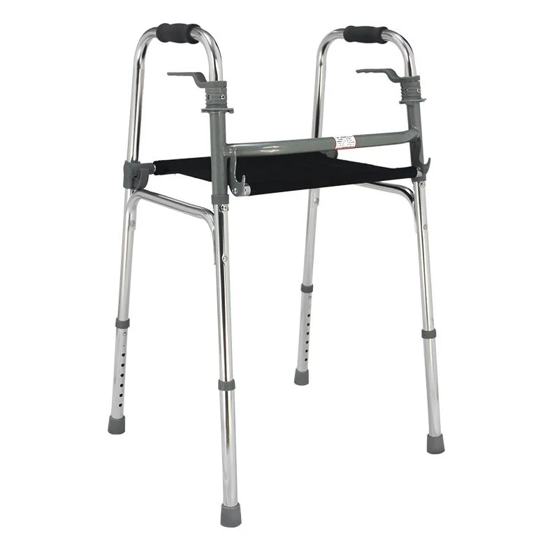 Aluminum Medical Walker for Disabled Patient Rollator Walker Folding
