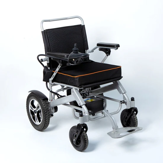 Aluminium-Lithium-Batterie, zusammenklappbar, leicht, motorisiert, elektrisch angetriebener Rollstuhl