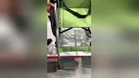 2022 Manueller zusammenklappbarer Rollstuhl für Behinderte