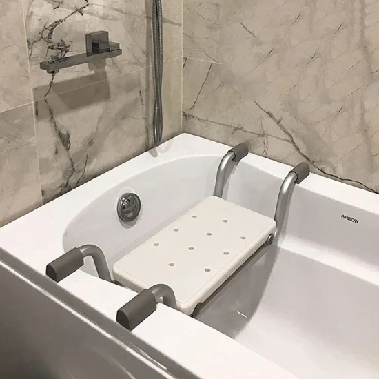 Leichter Duschhocker aus Aluminium im KD-Stil, Badewannenstuhl, einfach zu montierende Badebank, China-Fabrik