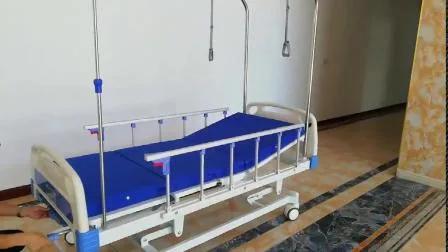 Manuelles Krankenhausbett mit 4 Kurbeln und fünf Funktionen (THR-MB558)