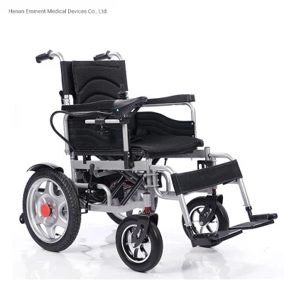 Faltbarer, vierrädriger, stoßdämpfender Modell-Roller für behinderte ältere Menschen, intelligenter elektrischer Rollstuhl